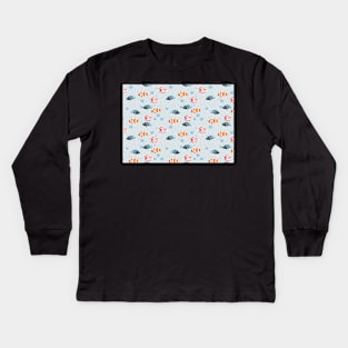 Under the sea Kids Long Sleeve T-Shirt